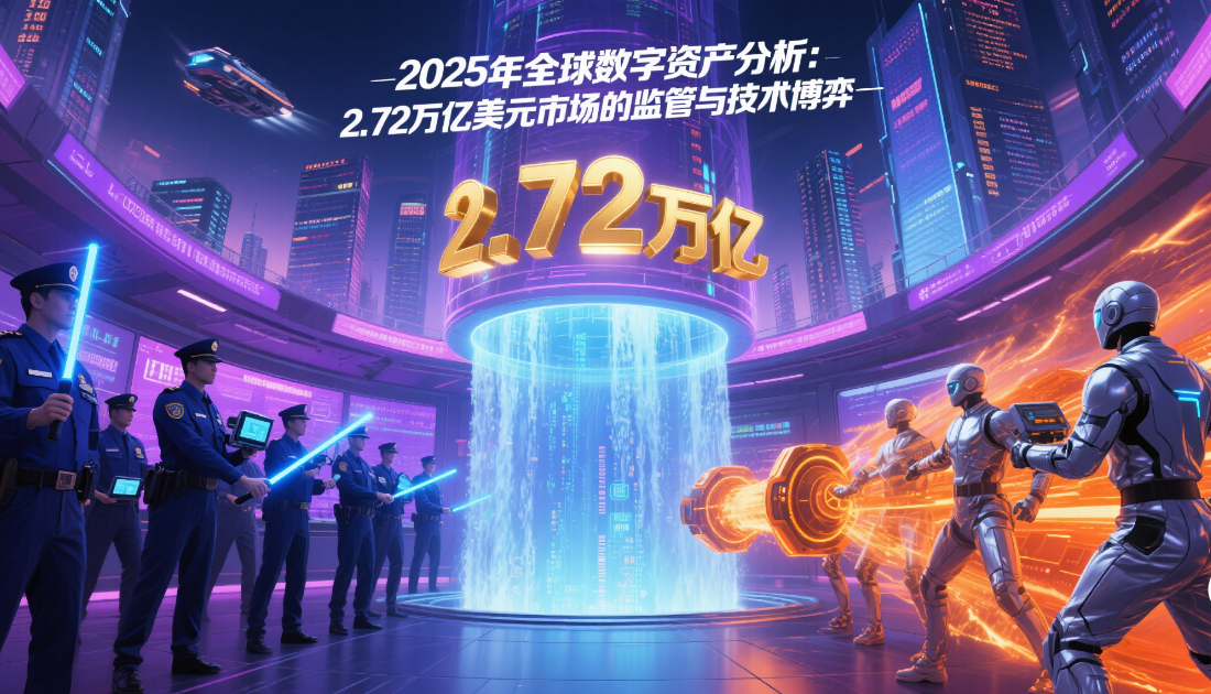 2025年全球数字资产分析：2.72万亿美元市场的监管与技术博弈-第1张图片-梅塔社--元宇宙信息服务社